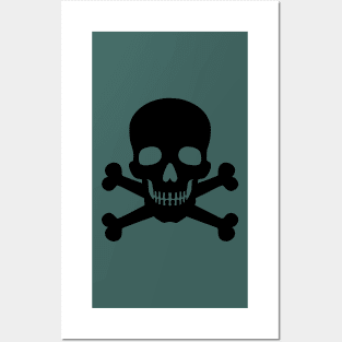 Crossbones  ,Skull and Crossbones Posters and Art